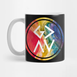 God Is Greater Symbols Abstract Mug